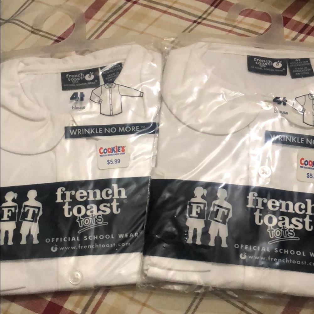 White uniform shirts